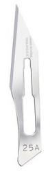 Swann-Morton #25A Sterile Surgical Scalpel Blades, Stainless Steel [100]