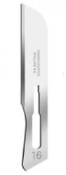 Swann-Morton #16 Sterile Surgical Scalpel Blades, Stainless Steel [100]