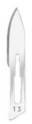Swann-Morton #13 Sterile Surgical Scalpel Blades, Stainless Steel [100]