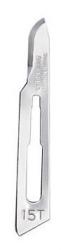 Swann-Morton #15T Sterile Surgical Scalpel Blades, Stainless Steel [100]
