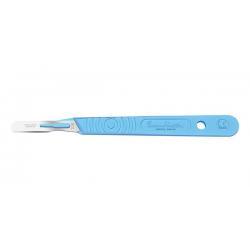 Swann-Morton #10R Sterile Disposable Scalpels with Blade & Guard [10]