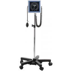 Riester Big ben Large Face Aneroid Sphygmomanometer, square dial, floor model, 38cm