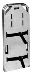 Folding Backboard - All Aluminum with Pegs