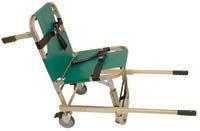 Evacuation Chair with Extended Handles & Four (4) Wheels