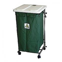 MRI-Conditional Linen Hamper with Lid & Foot Pedal