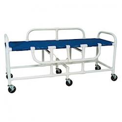 MRI Conditional Bariatric Fixed PVC Sling Transport Gurney