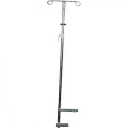 MRI Two Hook IV Pole for MRI Wheelchair