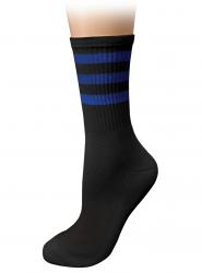 Black and Royal Stripes - BRY