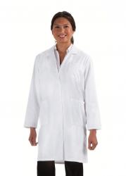 Women's Lab Coat, long, white