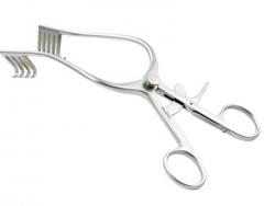 Travers Retractor, curved, 200mm