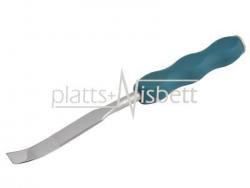 Capener Osteotome, Curved with Softgrip Handle