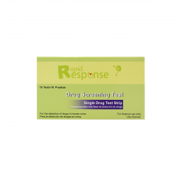 Rapid Response Fentanyl Drug Test Strips [pack of 10]