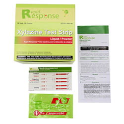 Rapid Response Xylazine Drug Test Strips [pack of 100]