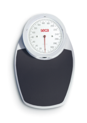 seca Mechanical Floor Scale, robust steel housing - lbs/Kgs