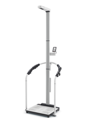 seca mCBA 554 Medical Body Composition Analyzer with handrail, TFT display and ultrasonic height rod