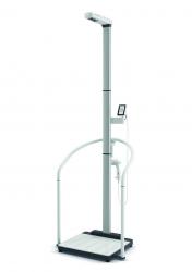 seca EMR-validated Handrail Scale with digital ultrasonic height measurement and ID-Display (SC654 + SC257 +SC455)