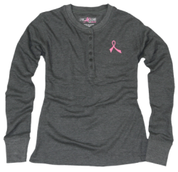 ProCure L/S Thermal - Sugar Ribbon Henley Top